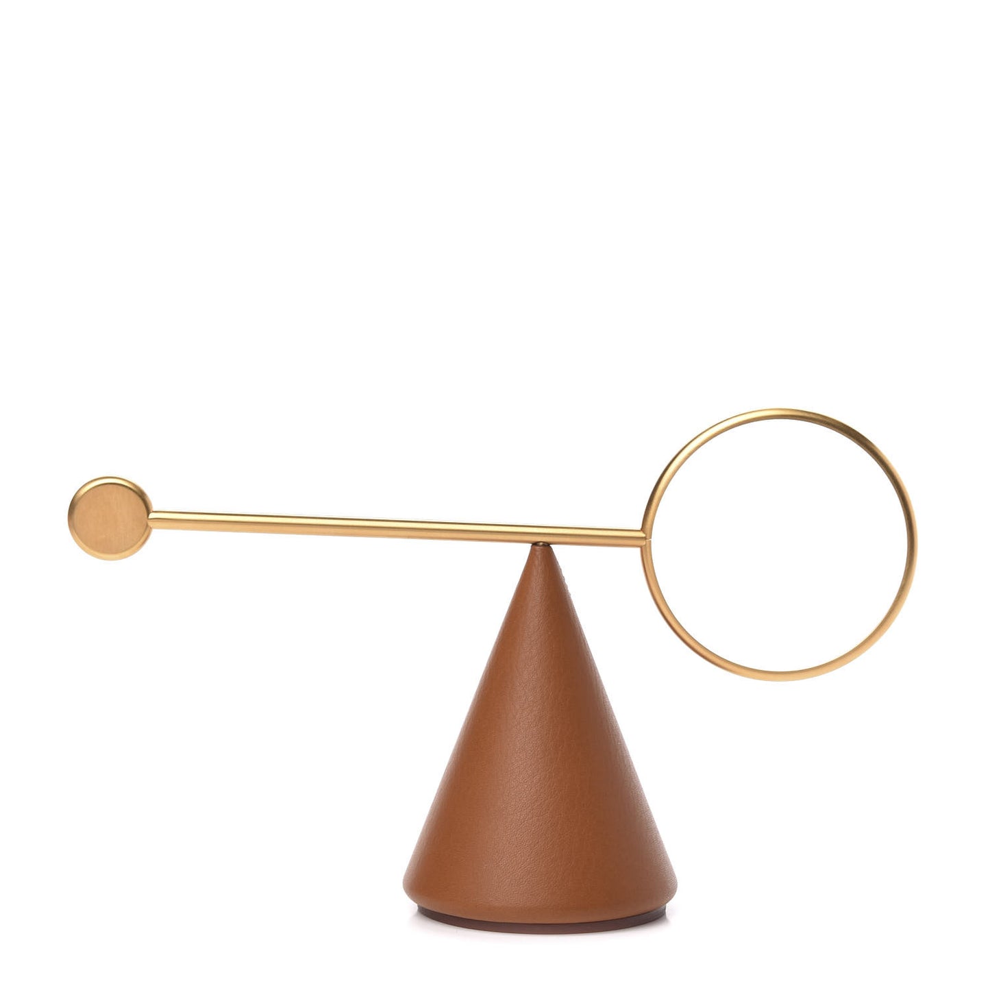 Cowhide Equilibre D'Magnifying Glass Fauve