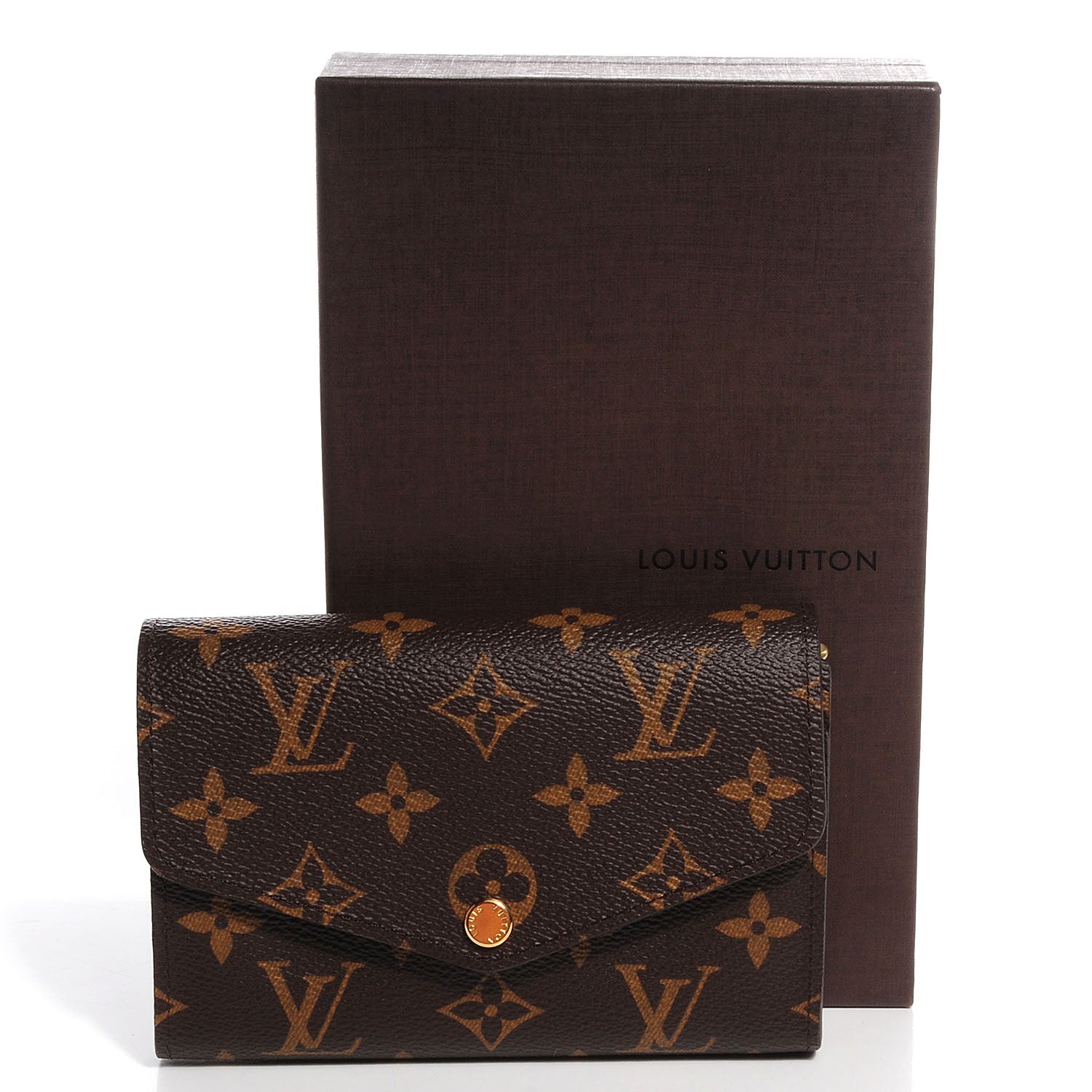Louis Vuitton Monogram Sarah Compact Wallet 5 of 8