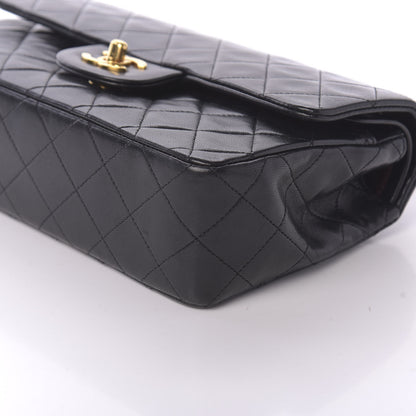 Chanel Lambskin Quilted Small Double Flap Black 6 of 12