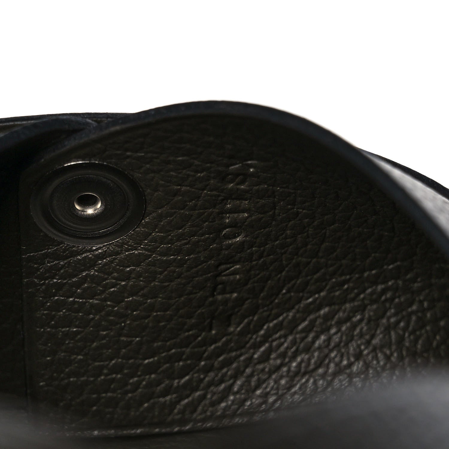 Hermes Evercolor Calvi Card Case Graphite 8 of 11