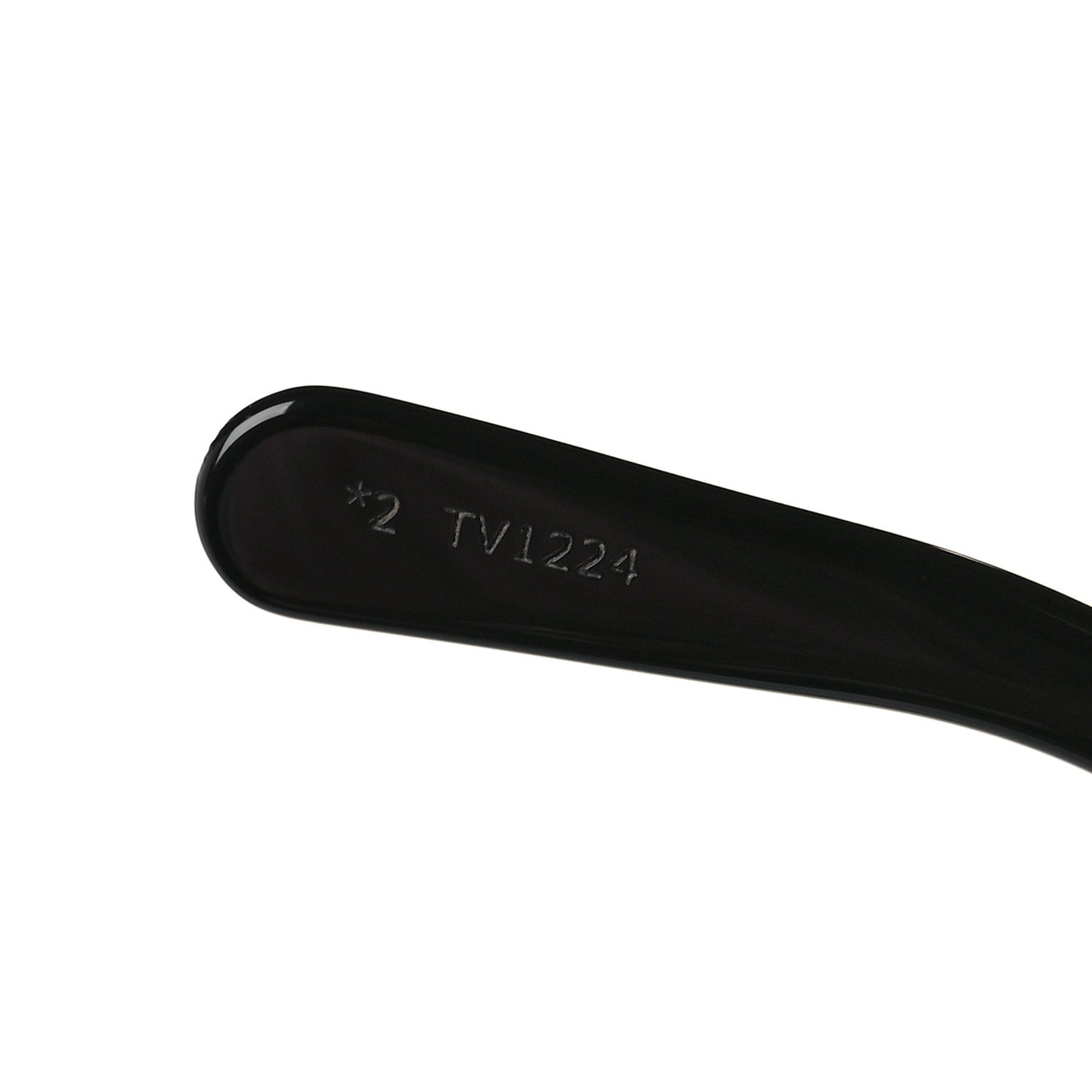 Acetate LV Circle Cat Eye Sunglasses Z2109W Black