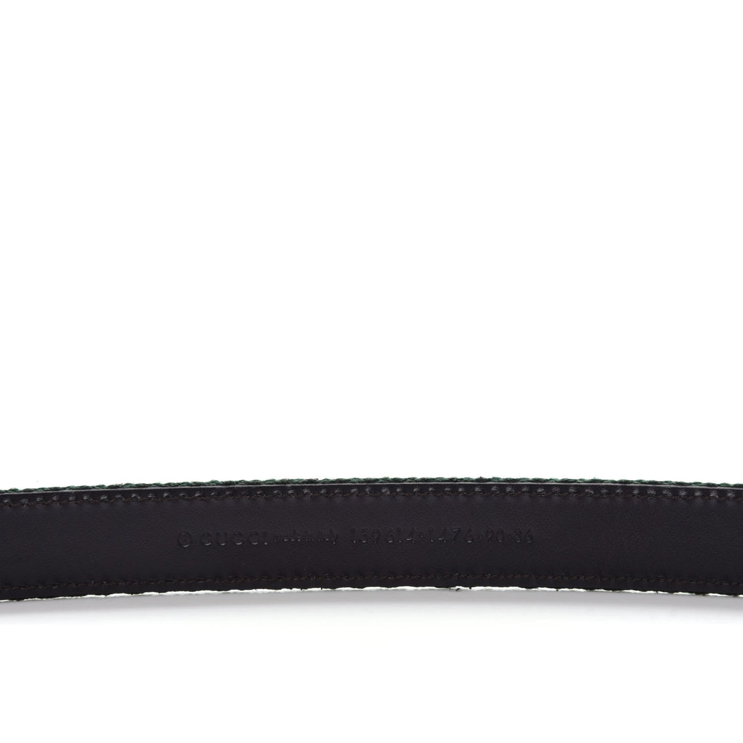 Canvas Web Interlocking G Belt 90 36 Black