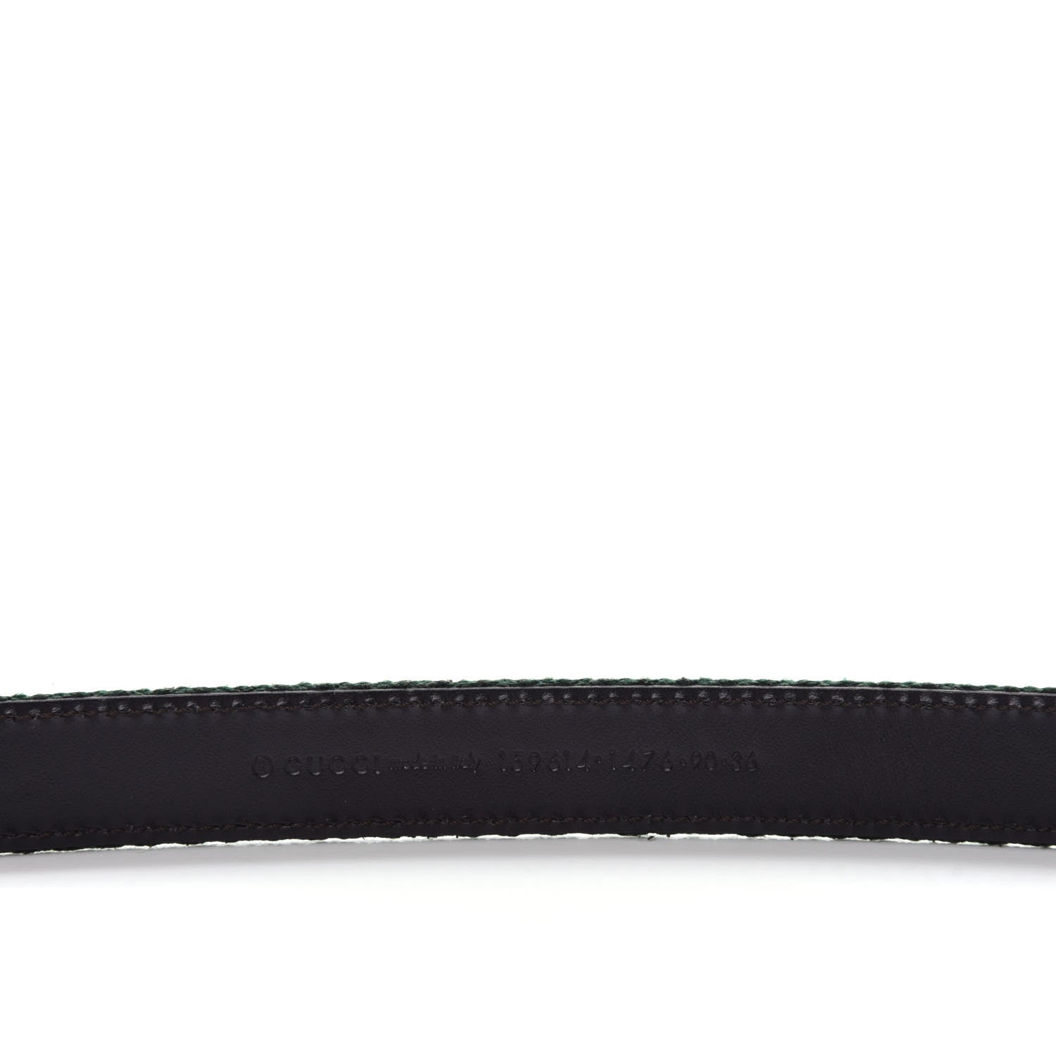 Gucci Canvas Web Interlocking G Belt 90 36 Black 3 of 3