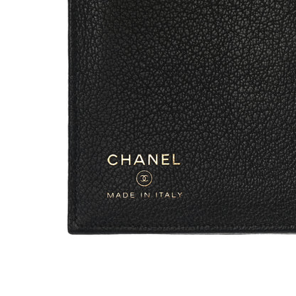 Chanel Goatskin Passport Holder Black 6 of 9
