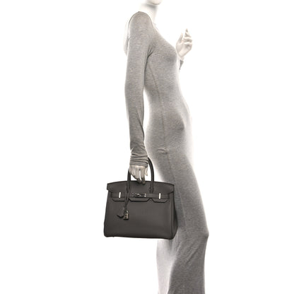 Hermes Togo Birkin 30 Etain 2 of 10