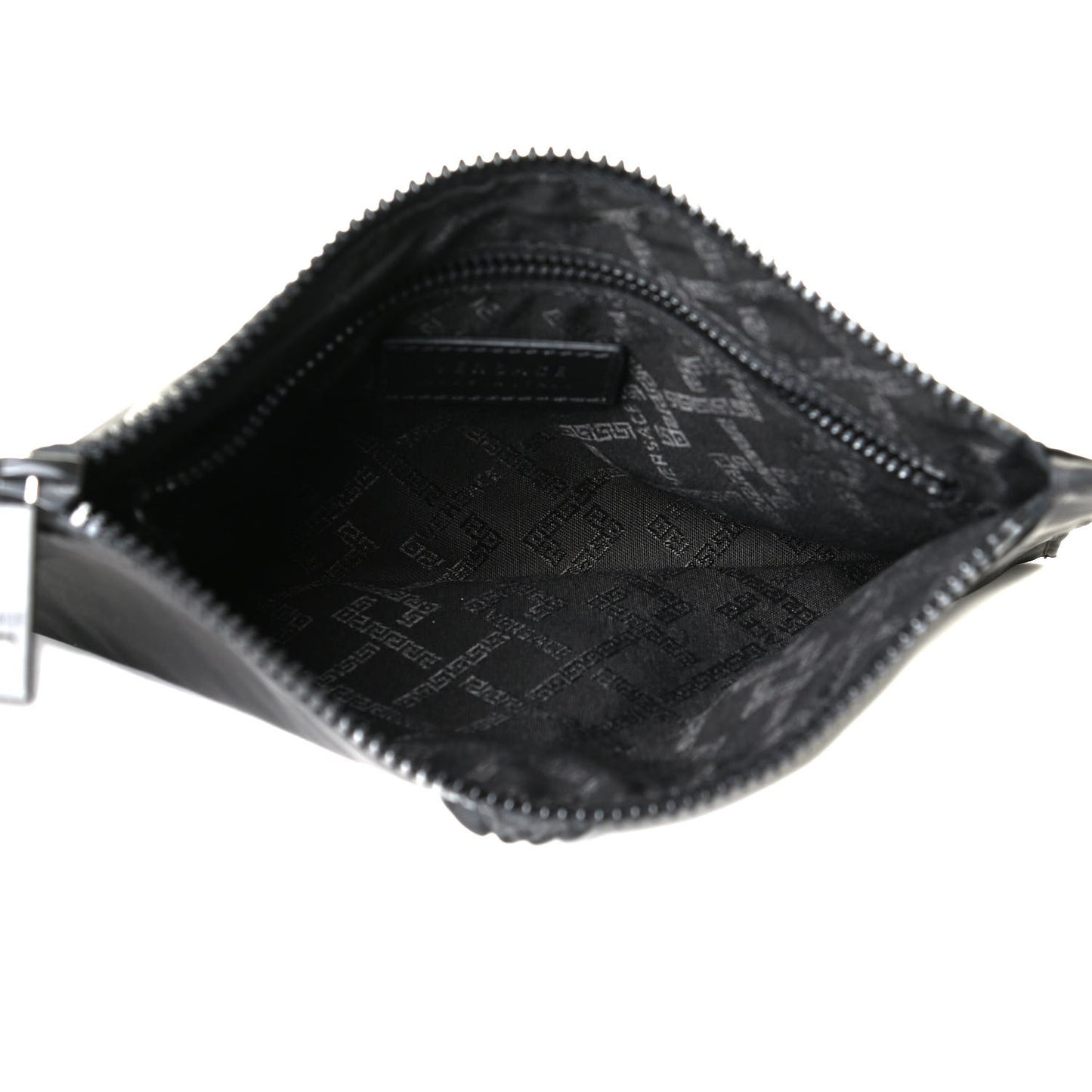 Nylon Medusa Wrist Pouch Black