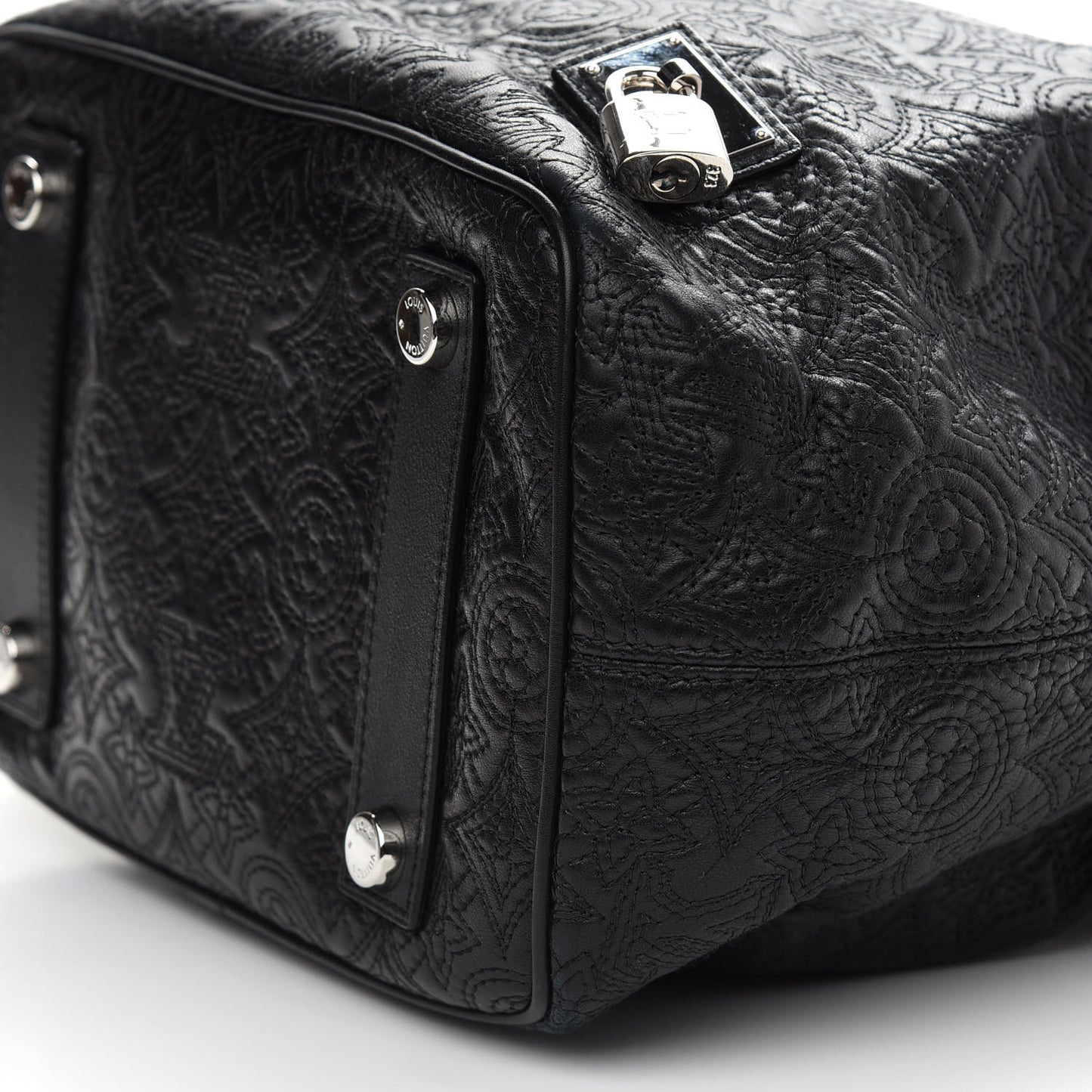 Monogram Lambskin Antheia Lilia PM Black