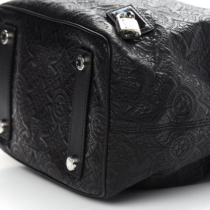 Louis Vuitton Monogram Lambskin Antheia Lilia PM Black 8 of 8