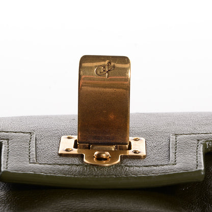 Proenza Schouler Leather PS1 Mini Messenger Bag Military 10 of 10