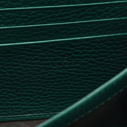 Gucci Calfskin Mini Dionysus Chain Wallet Emerald 6 of 9