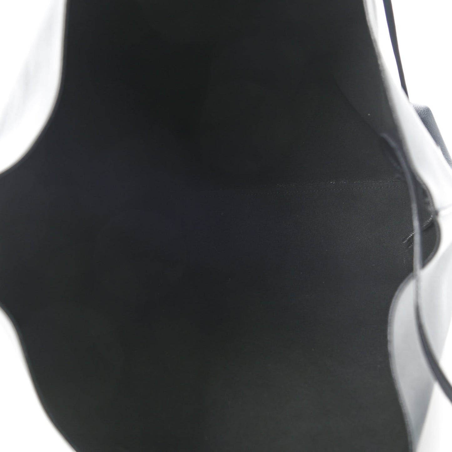 Calfskin Large Shopping Tote Black