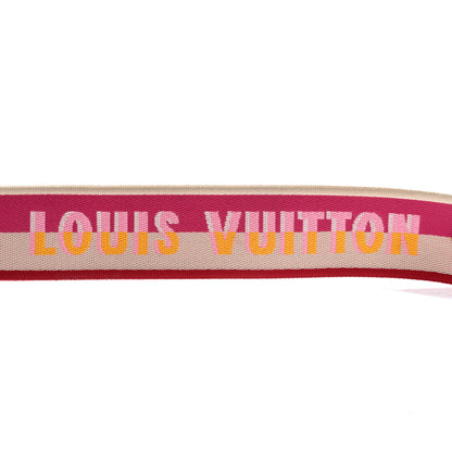 Louis Vuitton Jacquard Speedy Bandouliere 20 Shoulder Strap Fuchsia 3 of 8