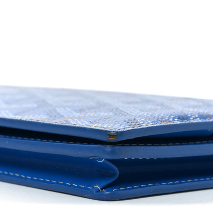 Goyard Goyardine Richelieu Wallet Sky Blue 8 of 8