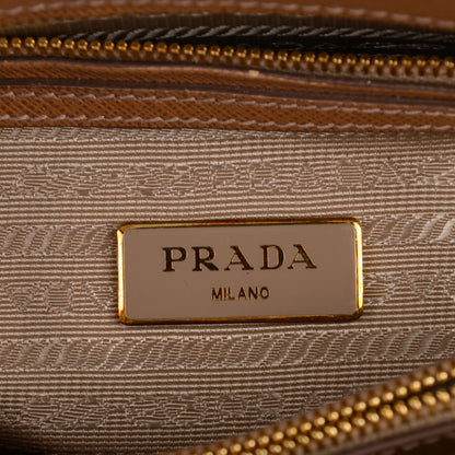 Prada Saffiano Lux Small Promenade Tote Caramel 6 of 8