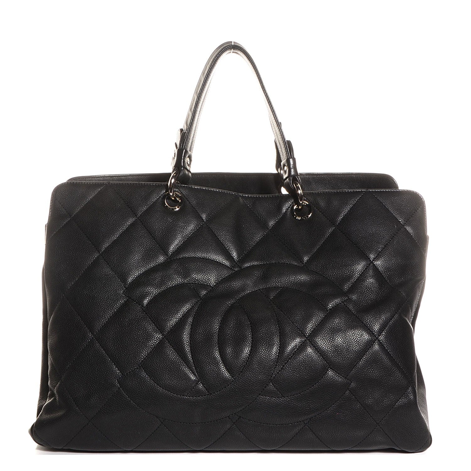 Chanel Caviar Quilted XL Tote Black 1 of 7
