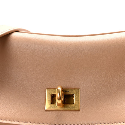 Balenciaga Natural Smooth Calfskin Medium Rodeo Top Handle Handbag Latte 7 of 9