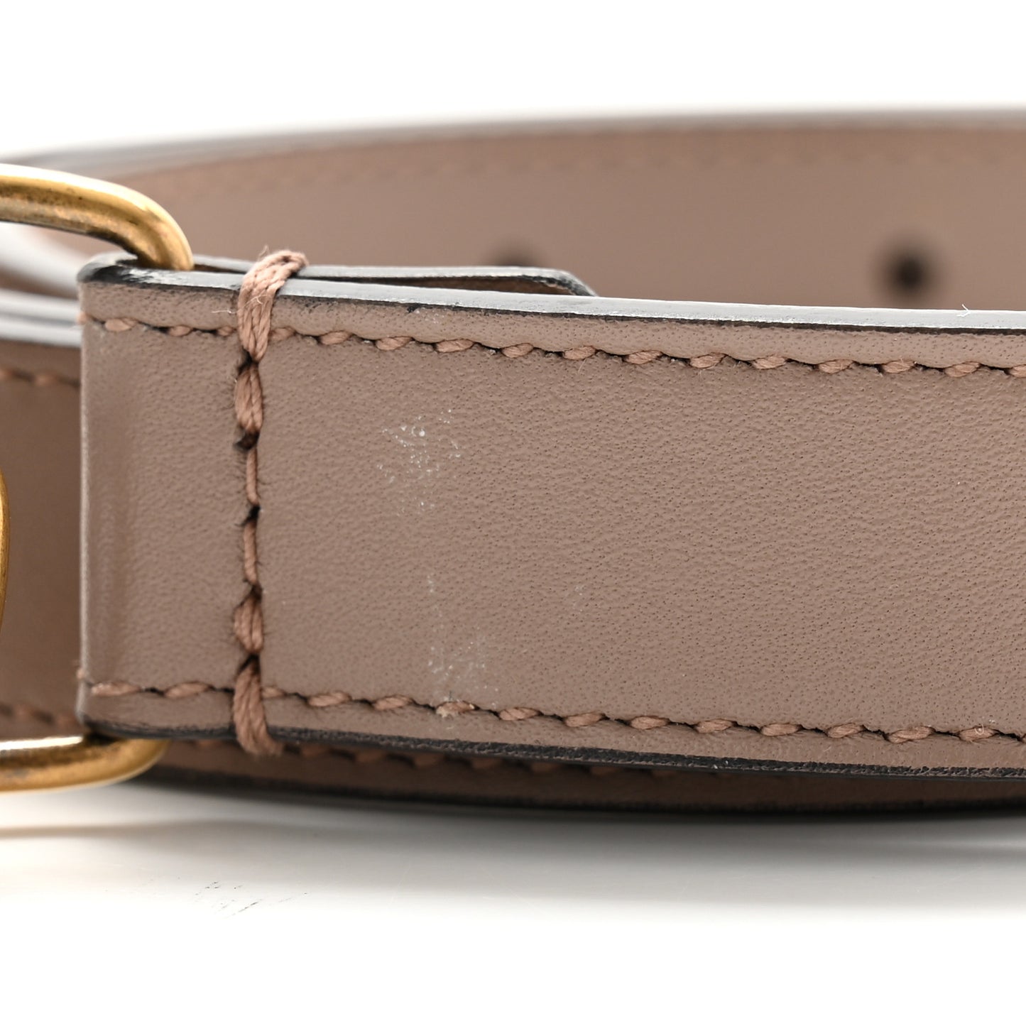 Calfskin Double G 20mm Belt 85 34 Porcelain Rose