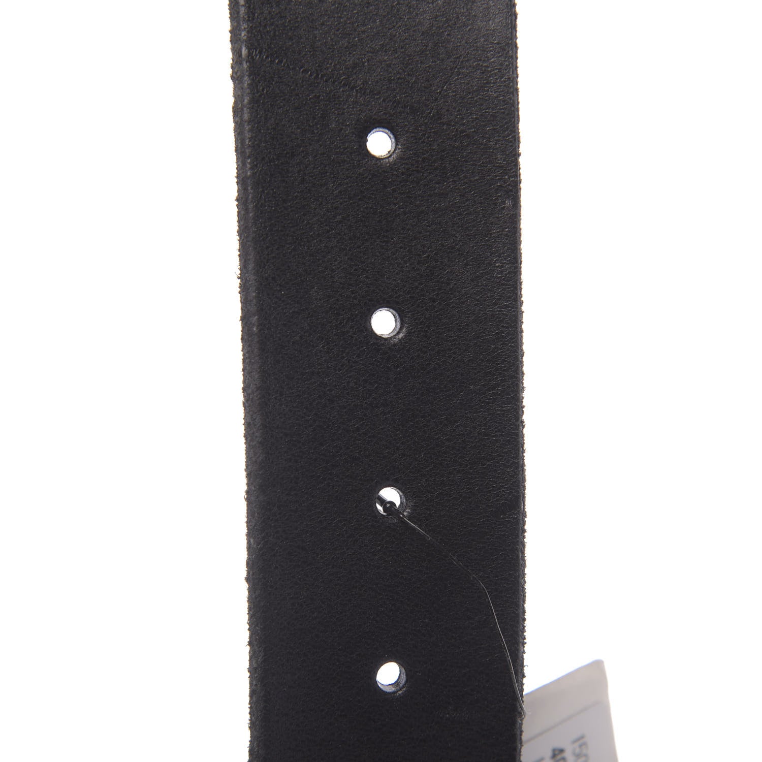 Gucci Calfskin Brass Feline Buckle Belt 80 32 Black 5 of 5