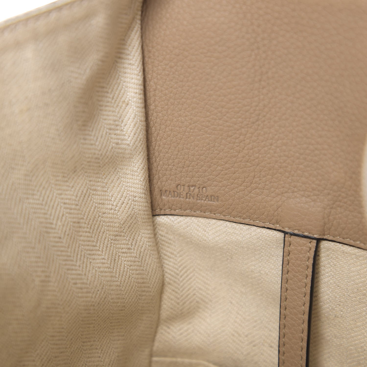 Loewe Calfskin Small Hammock Shoulder Bag Sand Mink 7 of 11