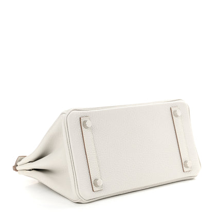 Hermes Togo Birkin 25 Gris Pale 4 of 11