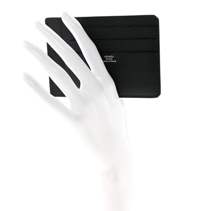 Hermes Epsom City 8CC Card Holder Black 2 of 7