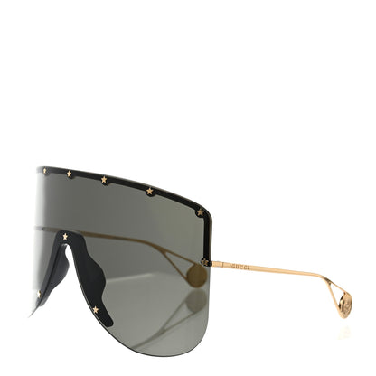 Gucci Acetate Oversized Aviator Star Sunglasses GG0541S Black 1 of 8