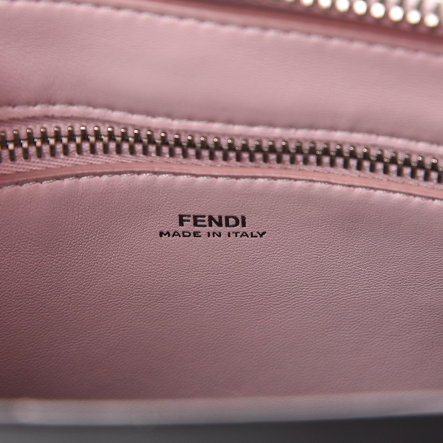 Fendi Shiny Nappa Trapuntata Small DotCom Click Chain Satchel Peonia 7 of 9