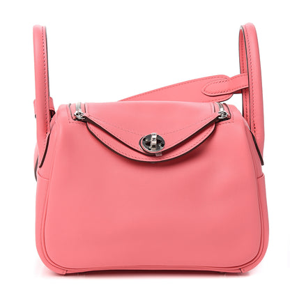 Hermes Swift Mini Lindy 20 Rose Ete 1 of 10