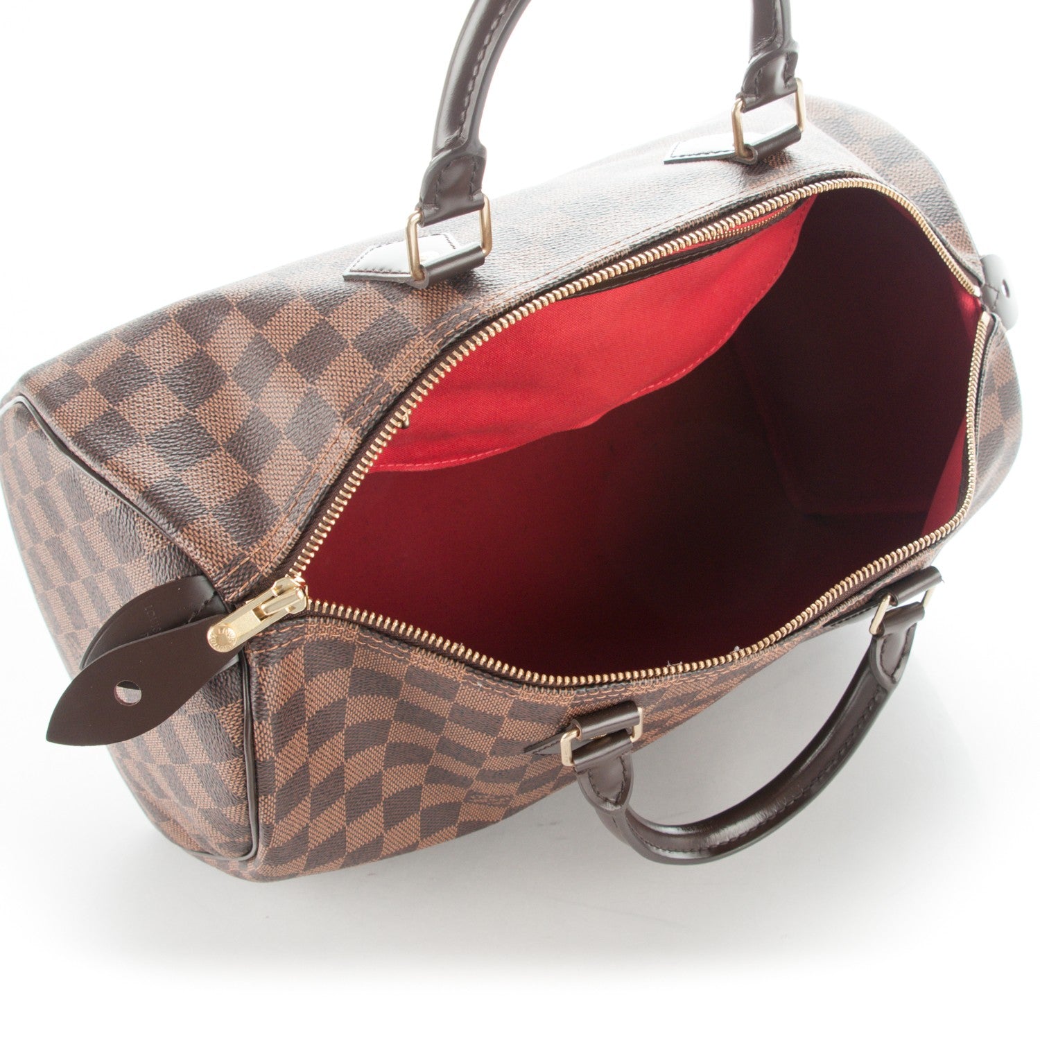 Louis Vuitton Damier Ebene Speedy 35 5 of 10