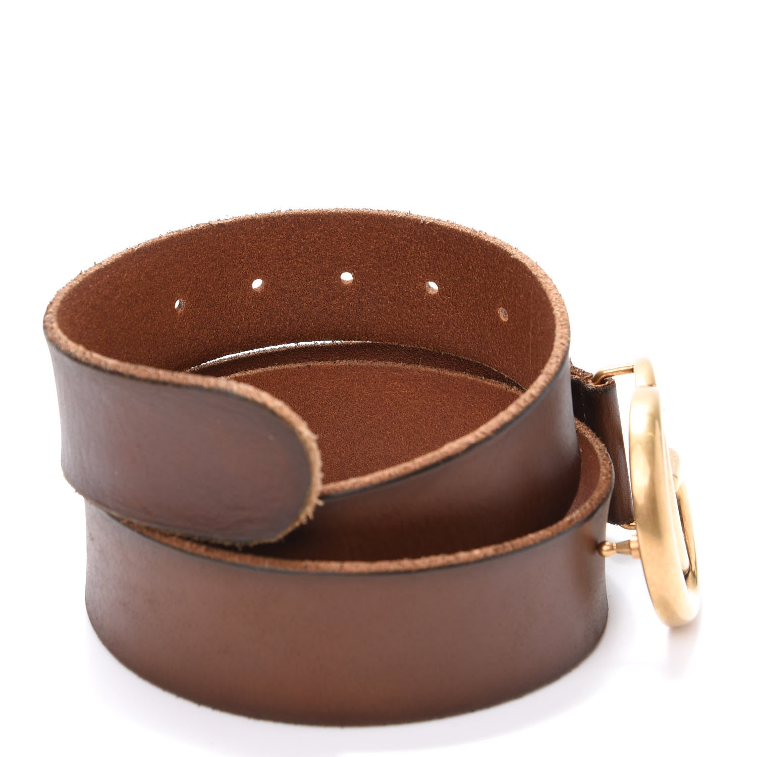 Gucci Faded Calfskin Double G 40mm Belt 90 36 Cuir 4 of 6