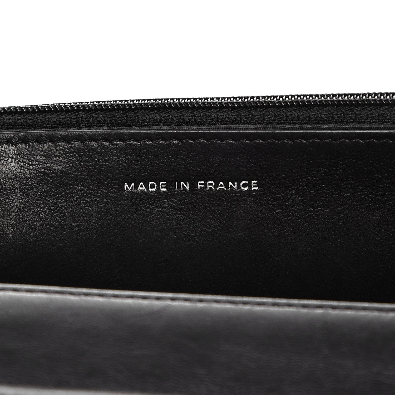 Chanel Caviar Timeless CC Wallet On Chain WOC Black 6 of 11