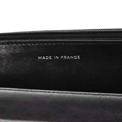 Chanel Caviar Timeless CC Wallet On Chain WOC Black 6 of 11