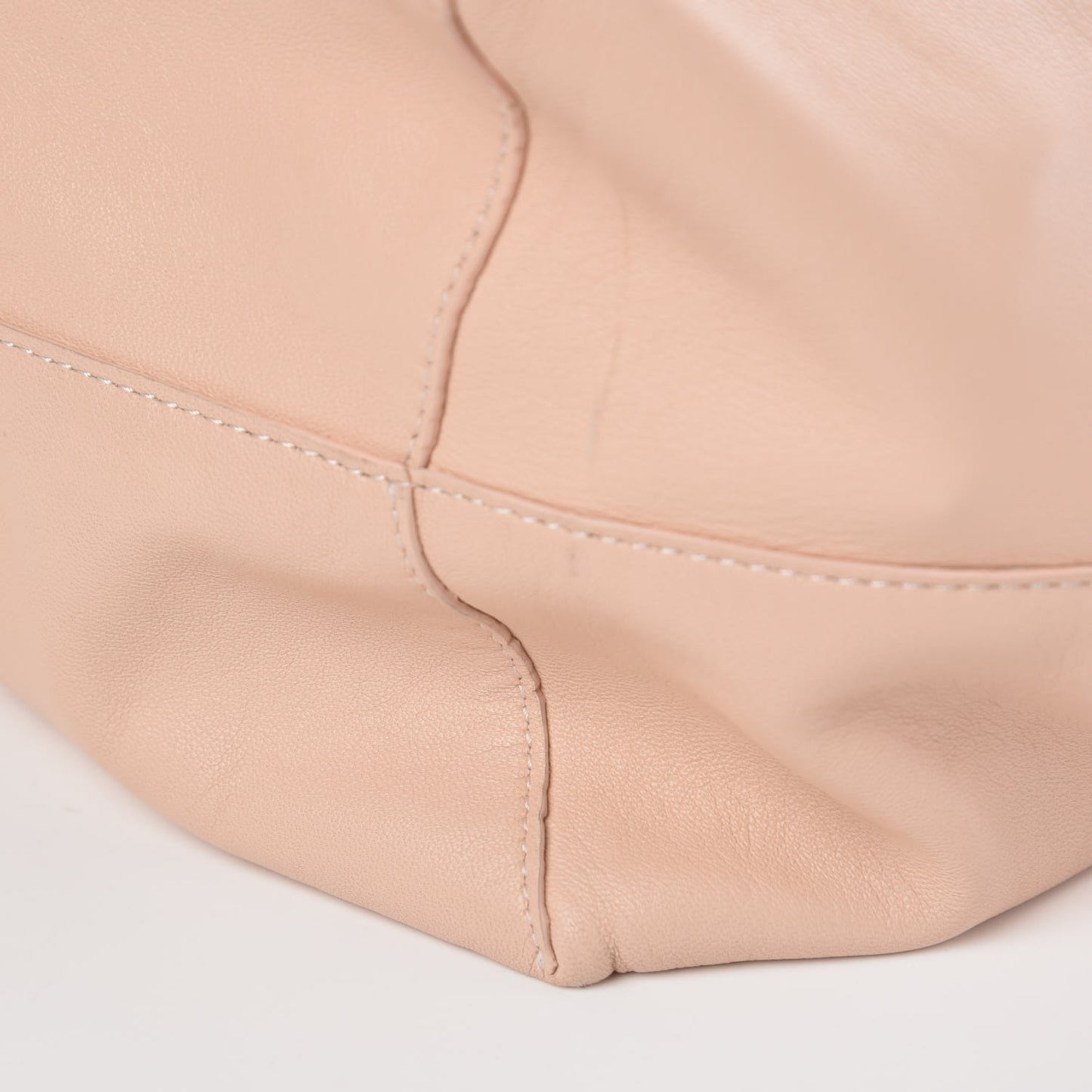 Lambskin Oversized Tote Rosa
