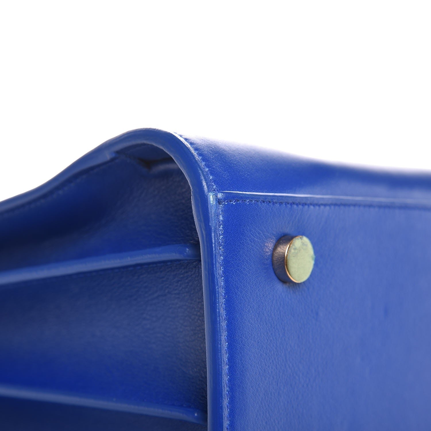 Saint Laurent Calfskin Small Sac De Jour Blue Majorelle 9 of 16