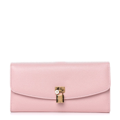 Dolce & Gabbana Dauphine Continental Wallet Rosa Rosso 1 of 9