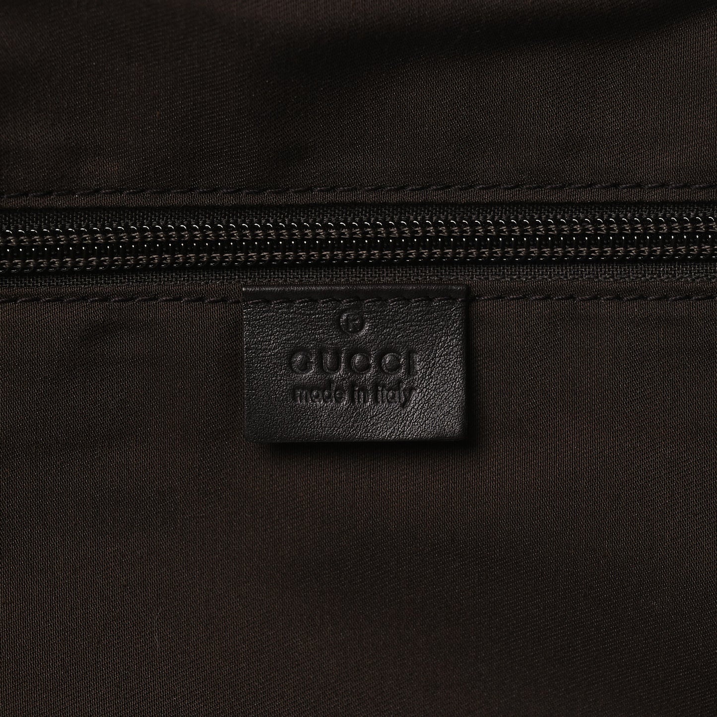 GG Plus Monogram Small Web Trolley Brown