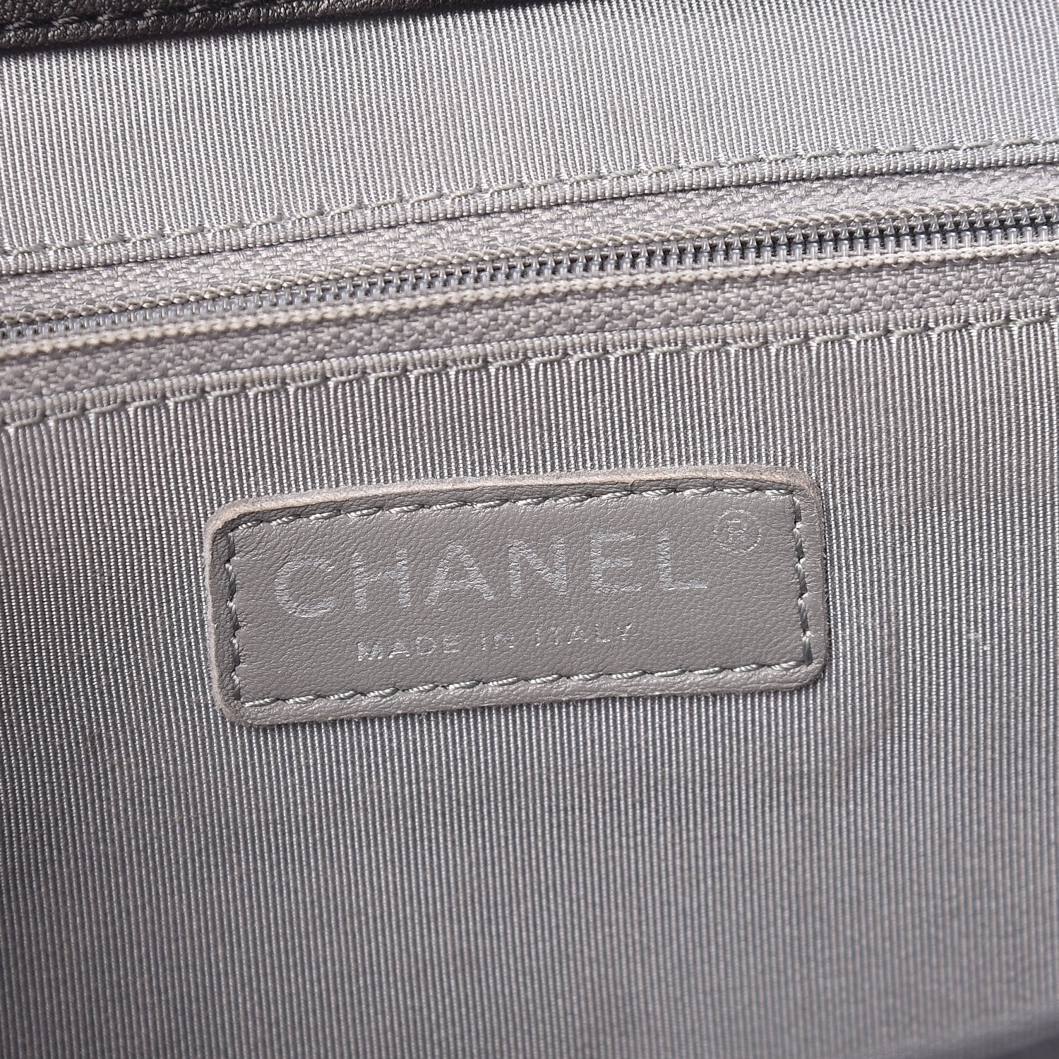 Chanel Washed Lambskin Quilted Medium Chain Around Messenger Black 8 of 10
