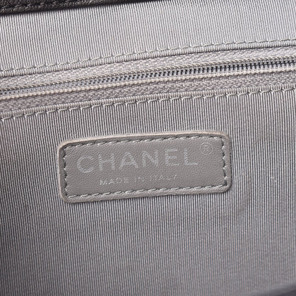Chanel Washed Lambskin Quilted Medium Chain Around Messenger Black 8 of 10