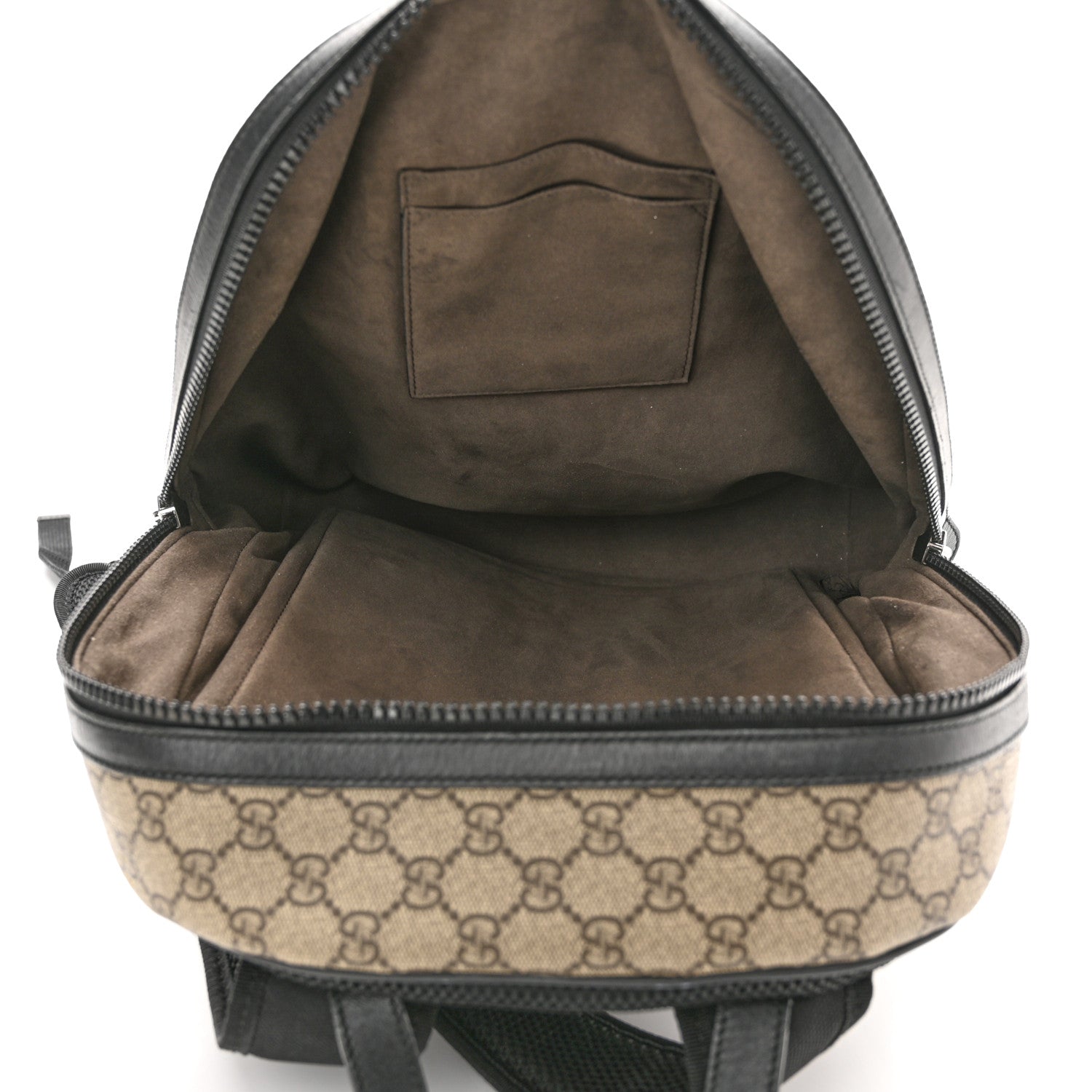 Gucci GG Supreme Monogram Medium Backpack Black 5 of 14