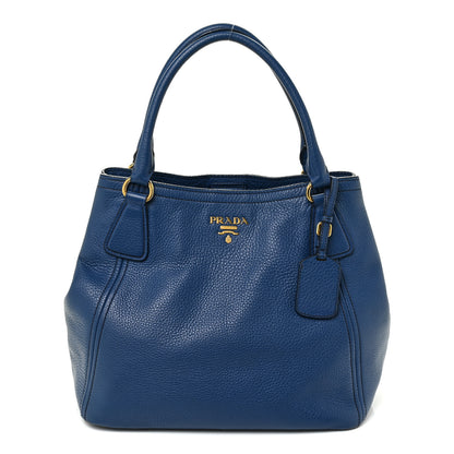 Prada Vitello Daino Tote Cobalto 1 of 15