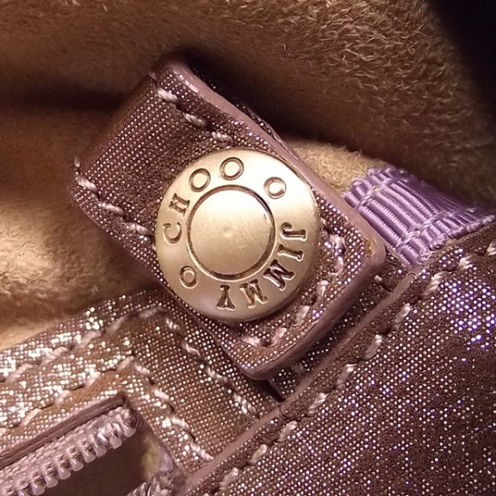 Jimmy Choo Glitter Calfskin Tulita 10 of 13