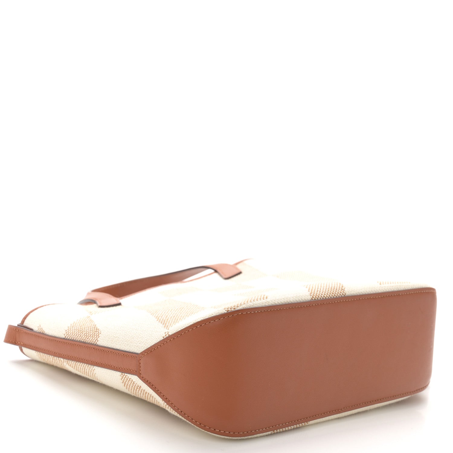 Hermes Swift Toile H Cabas H En Biais 27 Ecru Naturel Gold 4 of 11