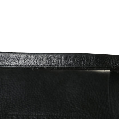 Burberry Calfskin Check Duffle Bag Black 17 of 18
