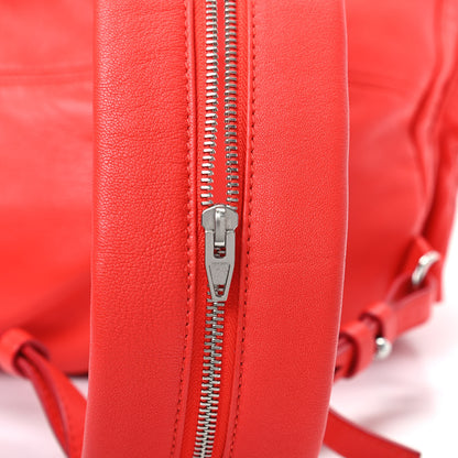 Alexander Wang Lambskin Marti Convertible Backpack Cola Rhodium Hardware 9 of 9