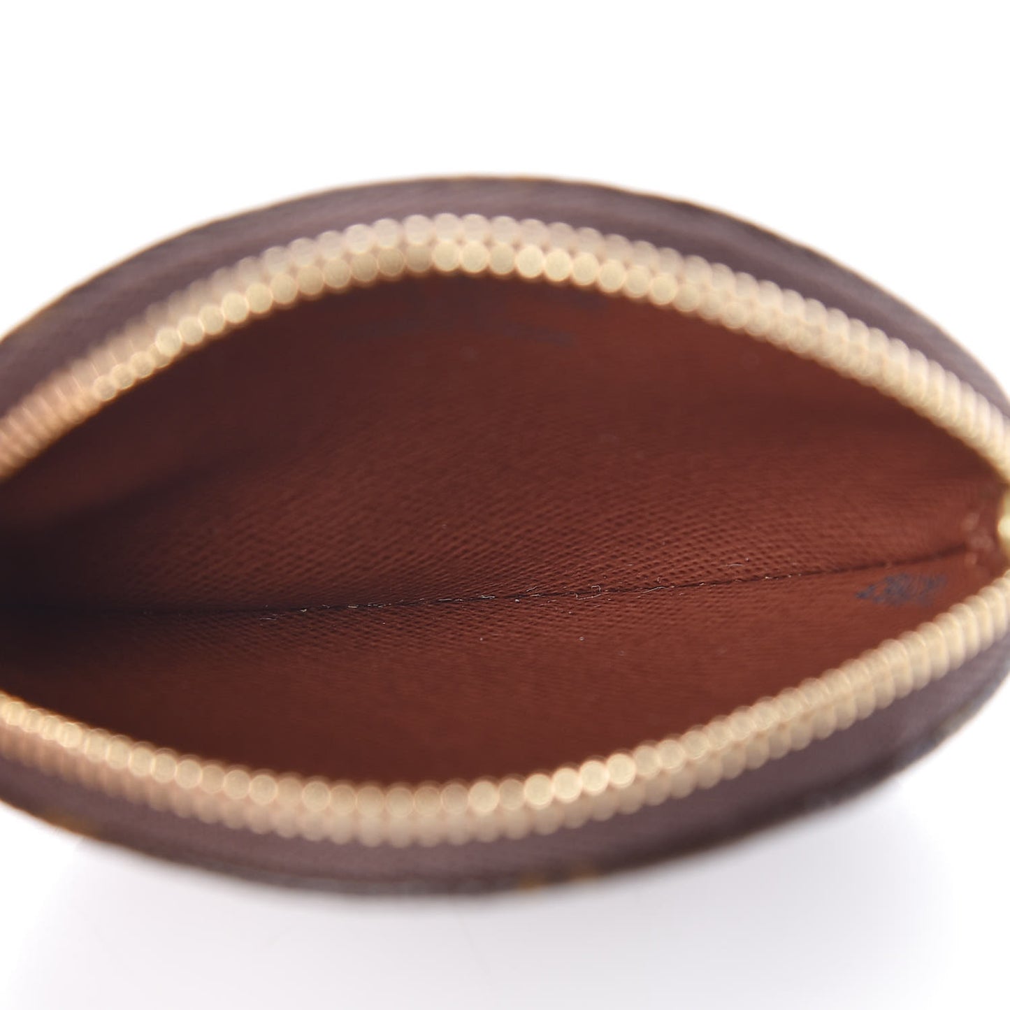 Monogram Round Coin Purse