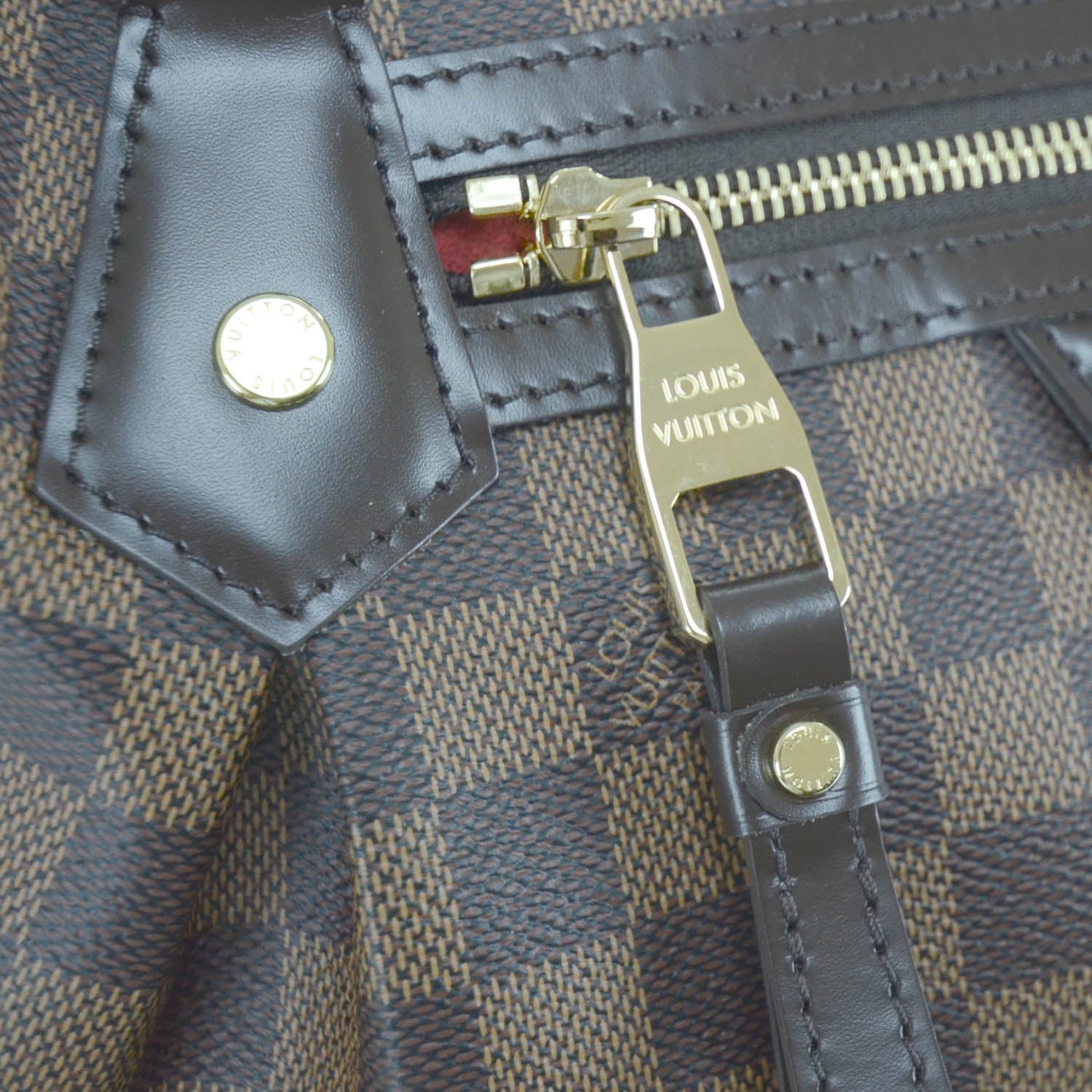 Louis Vuitton Damier Ebene Evora MM 8 of 13