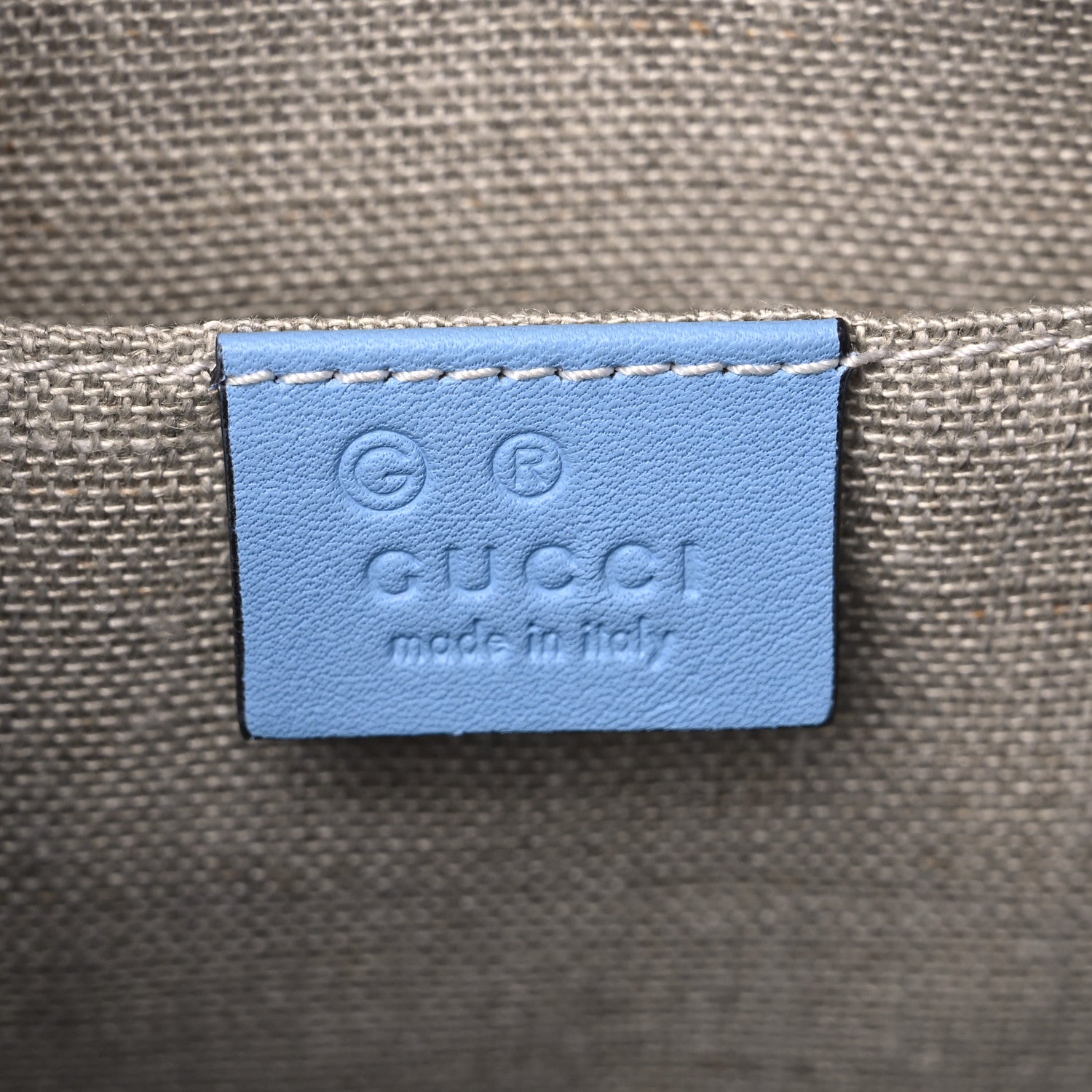 Gucci Microguccissima Mini Bree Messenger Bag Mineral Blue 6 of 8