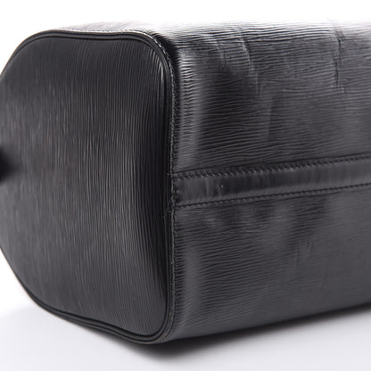 Louis Vuitton Epi Speedy 30 Black 7 of 19