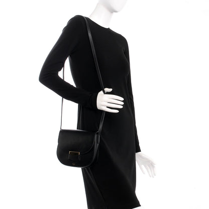 Celine Palmelato Calfskin Small Trotteur Black 2 of 6