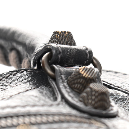 Balenciaga Agneau Giant 12 Gunmetal Hardware Mini City Gris Fossile 18 of 19